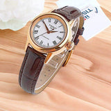 Tissot T Classic Carson White Dial Brown Leather Strap Watch For Women - T085.207.36.013.00 Authentic Buy Shop Now
