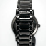 Emporio Armani Meccanico Automatic Grey Dial Grey Steel Strap Watch For Men - AR60029 Authentic Buy Shop Now
