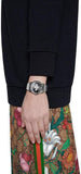 Gucci G Timeless Quartz Black Dial Silver Steel Strap Watch For Women - YA1264136 Authentic Buy Shop Now