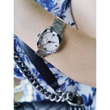 Gucci GG2570 White Dial Silver Steel Strap Watch For Women - YA142502 Authentic Buy Shop Now