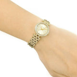 Michael Kors Darci Gold Dial with Diamonds Gold Steel Strap Watch for Women - MK3295 Authentic Buy Shop Now