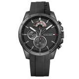 Tommy Hilfiger Decker Black Dial Black Rubber Strap Watch for Men - 1791352 Authentic Buy Shop Now