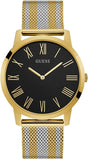 Guess Richmond Quartz Black Dial Two Tone Mesh Bracelet Watch For Women - W1179G2 Authentic Buy Shop Now