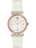Versace Greca White Dial White Leather Strap Watch for Women - VELW00120 Authentic Buy Shop Now