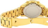 Michael Kors Ritz Chronograph Gold Dial Gold Steel Strap Watch For Women - MK6484 Authentic Buy Shop Now