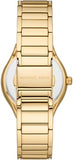 Michael Kors Sylvia Mother Of Pearl Dial Gold Steel Strap Watch For Women - MK4655 Authentic Buy Shop Now