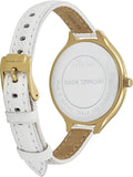 Michael Kors Slim Runway White Dial White Leather Strap Watch For Women - MK2273 Authentic Buy Shop Now