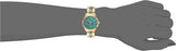 Michael Kors Petite Runway Mercer Blue Dial Gold Steel Strap Watch For Women - MK6673 Authentic Buy Shop Now