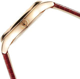 Swarovski Lovely Crystals Analog White Dial Red Leather Strap Watch for Women - 5297584 Authentic Buy Shop Now