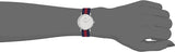 Daniel Wellington Classy Oxford White Dial Two Tone Nylon Strap Watch For Women - DW00100072 Authentic Buy Shop Now