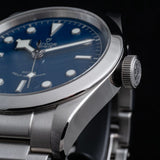 Tudor Black Bay Automatic Blue Dial Silver Steel Strap Watch for Men - M79540-0004 Authentic Buy Shop Now