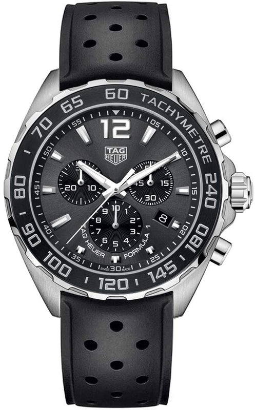 Tag Heuer Formula 1 Black Dial Black Rubber Strap Watch for Men - CAZ1011.FT8024 Authentic Buy Shop Now