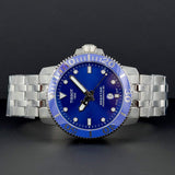 Tissot Seastar 1000 Powermatic 80 Blue Dial Silver Steel Strap Watch For Men - T120.407.11.041.00 Authentic Buy Shop Now