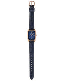 Emporio Armani Gioia Quartz Mother of Pearl Blue Dial Blue Leather Strap Watch For Women - AR11426 Authentic Buy Shop Now