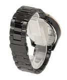 Michael Kors Wren Chronograph Black Dial Black Steel Strap Watch For Men - MK8933 Authentic Buy Shop Now