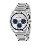 Maserati Trimarano Chronograph Silver Dial Silver Stainless Steel Strap Watch For Men - R8873632001 Authentic Buy Shop Now