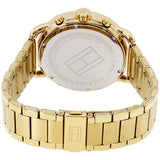 Tommy Hilfiger Quartz White Dial Gold Steel Strap Watch for Men - 1791455 Authentic Buy Shop Now