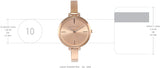 Michael Kors Jaryn Quartz Rose Gold Dial Rose Gold Steel Strap Watch For Women - MK3735 Authentic Buy Shop Now