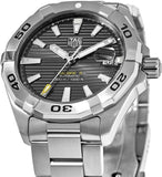 Tag Heuer Aquaracer Calibre 5 Grey Dial Silver Steel Strap Watch for Men - WBD2113.BA0928 Authentic Buy Shop Now
