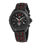 Tag Heuer Formula 1 Manchester United Limited Edition Black Dial Black & Red Rubber Strap Watch for Men - CAZ101J.FT8027 Authentic Buy Shop Now