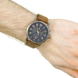 Tommy Hilfiger Briggs Chronograph Black Dial Brown Leather Strap Watch for Men - 1791425 Authentic Buy Shop Now