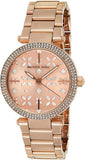 Michael Kors Parker Rose Gold Dial Steel Strap Watch for Women - MK6470 Authentic Buy Shop Now