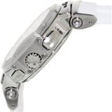 Tissot T Race Lady Chronograph White Dial White Rubber Strap Watch for Women - T048.217.17.017.00 Authentic Buy Shop Now