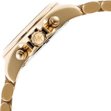 Michael Kors Bradshaw Chronograph Green Dial Gold Steel Strap Watch For Women - MK7257 Authentic Buy Shop Now