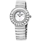 Swarovski Lovely Crystal Mother of Pearl Dial Silver Steel Strap Watch for Women - 1160307 Authentic Buy Shop Now