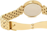 Michael Kors Mini Darci Quartz Black Dial Gold Steel Strap Watch For Women - MK3738 Authentic Buy Shop Now