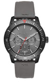 Michael Kors Cunningham Multifunction Grey Dial Grey Rubber Strap Watch For Men - MK7164 Authentic Buy Shop Now