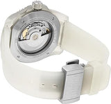 Gucci Dive Automatic White Dial White Rubber Strap Unisex Watch - YA136342 Authentic Buy Shop Now