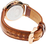 Daniel Wellington Dapper Durham White Dial Brown Leather Strap Watch For Women - DW00100113 Authentic Buy Shop Now