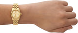 Michael Kors Lexington Analog Gold Dial Gold Steel Strap Watch for Women - MK4741 Authentic Buy Shop Now