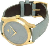 Gucci G Timeless Quartz Blue Dial Blue Leather Strap Watch For Men - YA1264097 Authentic Buy Shop Now