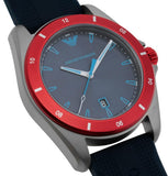 Emporio Armani Sigma Quartz Blue Dial Blue Silicone Strap Watch For Men - AR11217 Authentic Buy Shop Now