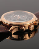 Guess Analog Chronograph Brown Dial Brown Leather Strap Watch For Men - W14052G2 Authentic Buy Shop Now