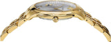 Versace Audrey Quartz Grey Dial Gold Steel Strap Watch for Women - VELR00719 Authentic Buy Shop Now