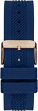 Guess Delta Blue Dial Blue Silicone Strap Watch for Men - GW0051G3 Authentic Buy Shop Now