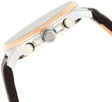 Tommy Hilfiger Keagan Chronograph Blue Dial Brown Leather Strap Watch for Men - 1791290 Authentic Buy Shop Now