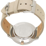 Coach Perry Silver DIal White Leather Strap Watch for Women - 14503116 Authentic Buy Shop Now