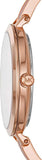Michael Kors Jaryn Analog Gold Dial Pink Steel Strap Watch For Women - MK4343 Authentic Buy Shop Now