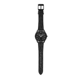 Michael Kors Slim Runway Black Dial Black Leather Strap Watch For Men - MK8908 Authentic Buy Shop Now