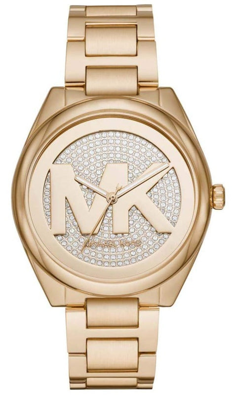 Michael Kors Runway Gold Dial Gold Steel Strap Watch for Women - MK5473 Authentic Buy Shop Now