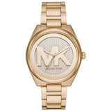 Michael Kors Runway Gold Dial Gold Steel Strap Watch for Women - MK5786 Authentic Buy Shop Now