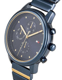 Tommy Hilfiger Blake Blue Dial Blue Steel Strap Watch for Women - 1781893 Authentic Buy Shop Now