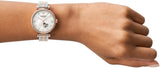 Emporio Armani Meccanico Automatic Mother of Pearl Dial Two Tone Steel Strap Watch For Women - AR60049 Authentic Buy Shop Now