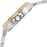 Michael Kors Lennox Three-Hand Gold Dial Two Tone Steel Strap Watch For Women - MK6988 Authentic Buy Shop Now
