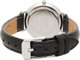 Daniel Wellington Classic Petite Sheffield Black Dial Black Leather Strap Watch For Women - DW00100236 Authentic Buy Shop Now