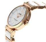 Coach Sport White Dial Two Tone Steel Strap Watch for Women - 14502463 Authentic Buy Shop Now